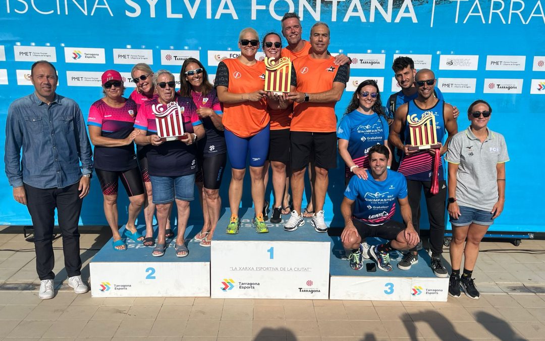 CN Aquamàsters es proclamen campions del Campionat Catalunya Open Màsters