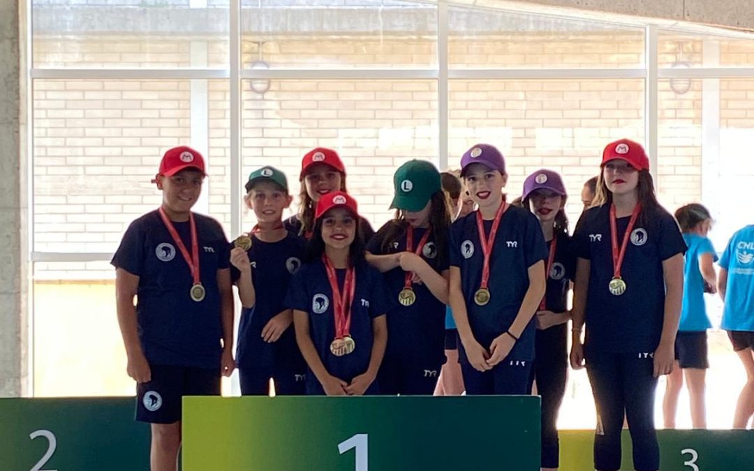 Club Natació Sabadell: Campions del Campionat de Catalunya Benjamí Nivell I-II-III