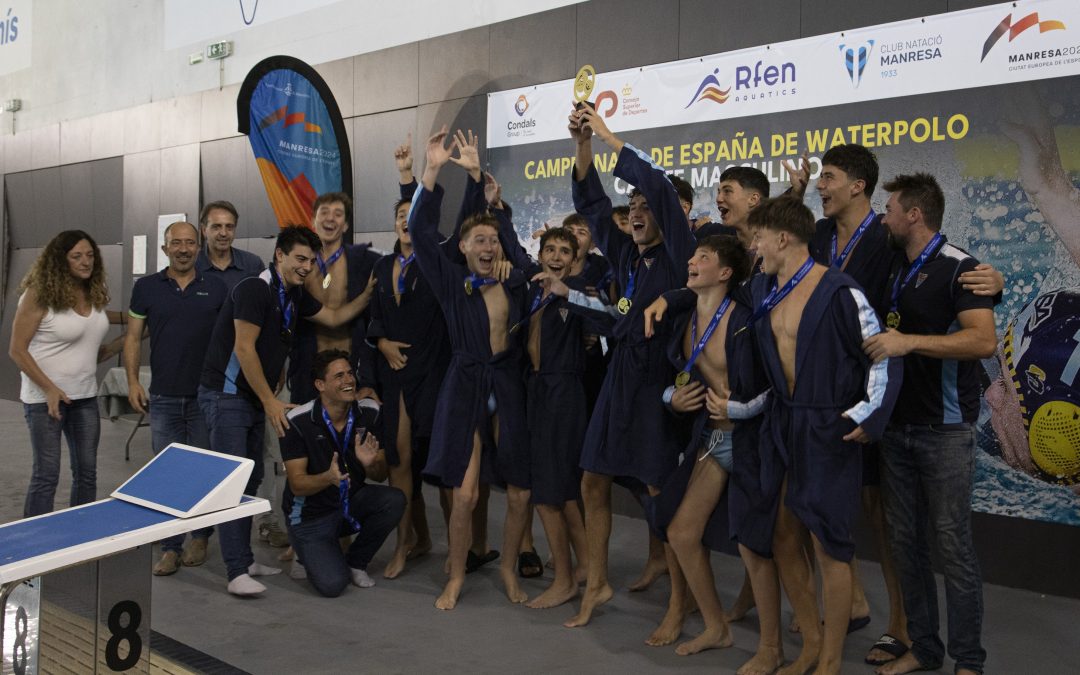 CN Barcelona s’ha proclamat campió d’Espanya en la categoria Cadet Masculí